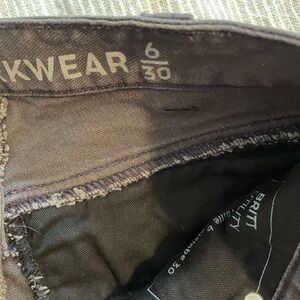 Dovetail Britt Utility Pants - size 6/30, gray